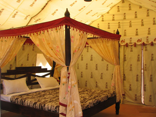 Room at The Dera Kumbhalgarh Tent Hotel, Kumbhalgarh