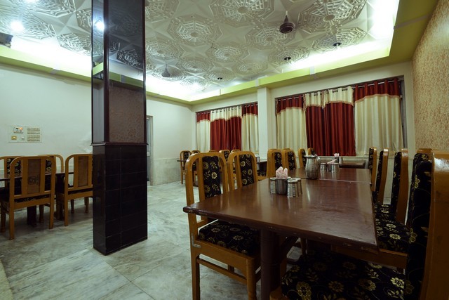 Restaurant at Vandana Hotel, Nathdwara