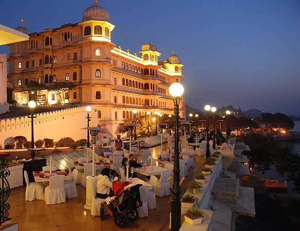 Sunset View Terrace City Palace, Udaipur