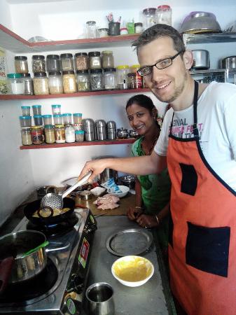 Cooking Class,Queen Cafe, Udaipur