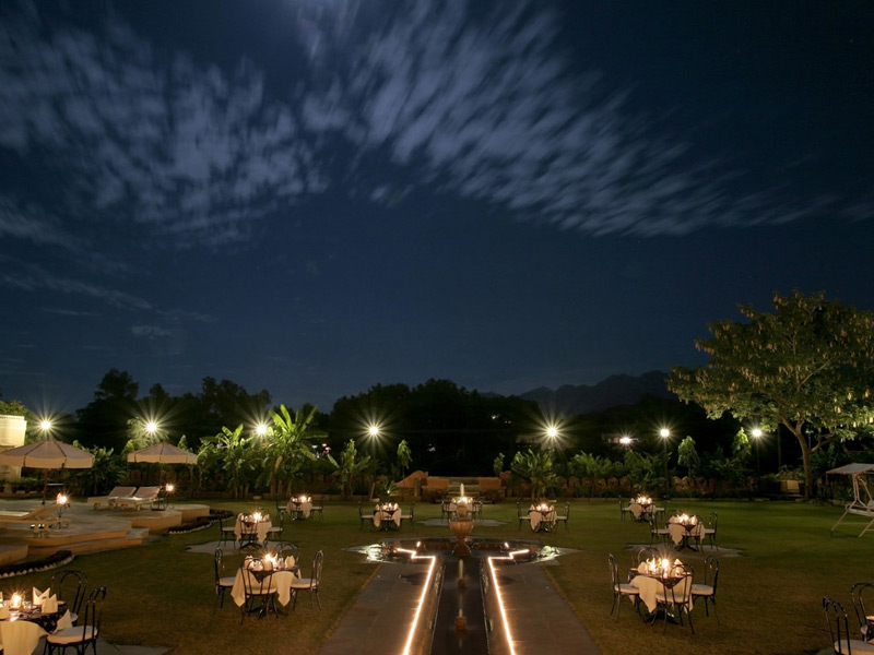 Lawns at Fateh Bagh Ranakpur