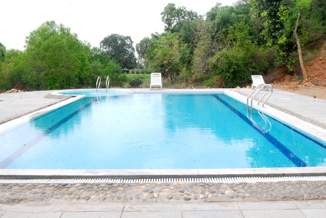 Swimming Pool at Chandra Hill Resort, Ranakpur