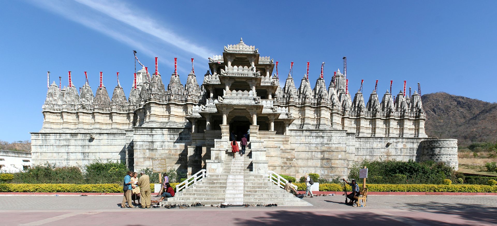 Front Side of Jain Temple, Ranakpur